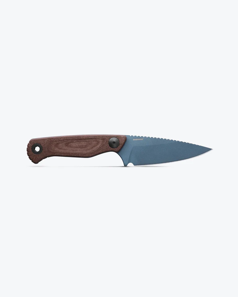 Benchmade Dacian 203BT-03 - סכין קבועה בצבע חום / כחול 2 Benchmade Dacian 203BT-03 - סכין קבועה בצבע חום / כחול – תמונה 2
