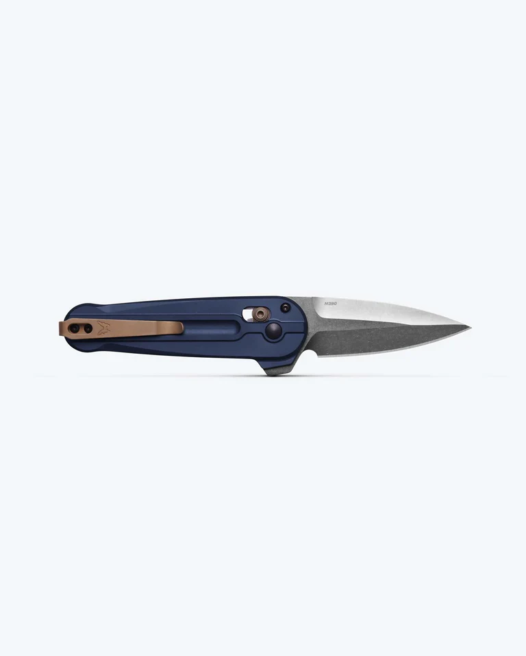Benchmade Lowden 491 - סכין מתקפלת בצבע כחול / אפור 3 Benchmade Lowden 491 - סכין מתקפלת בצבע כחול / אפור – תמונה 3