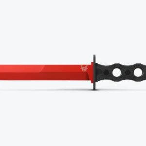 Benchmade SOCP 185T – סכין טקטית לאימונים קבועה בצבע שחור