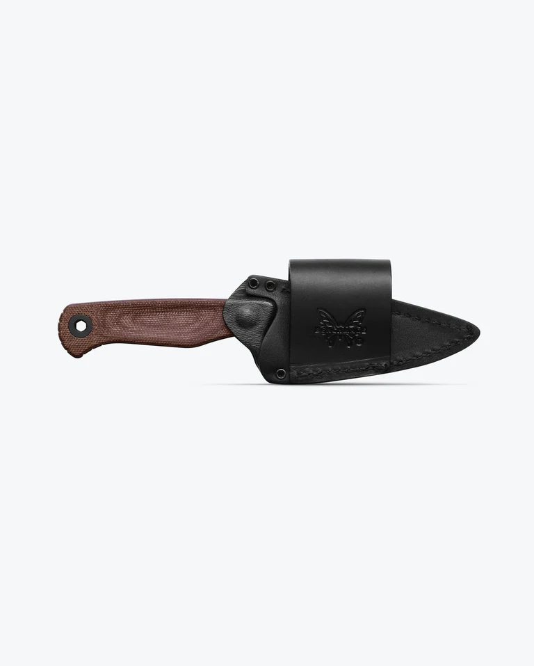 Benchmade Dacian 203BT-03 - סכין קבועה בצבע חום / כחול 3 Benchmade Dacian 203BT-03 - סכין קבועה בצבע חום / כחול – תמונה 3