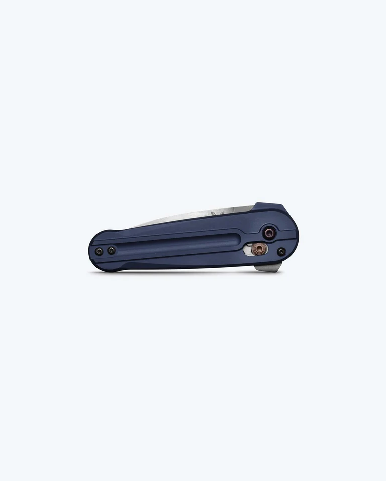 Benchmade Lowden 491 - סכין מתקפלת בצבע כחול / אפור 4 Benchmade Lowden 491 - סכין מתקפלת בצבע כחול / אפור – תמונה 4