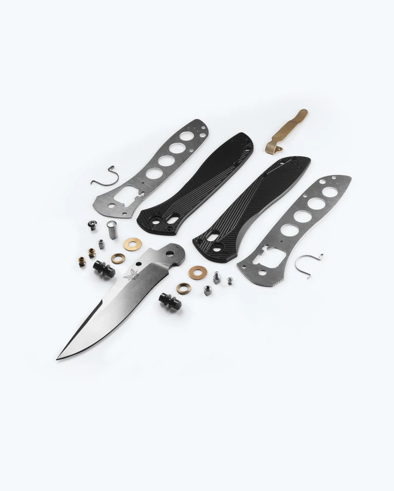 Benchmade Seven | Ten 710-25 - סכין מתקפלת בצבע שחור / אפור 5 Benchmade Seven | Ten 710-25 - סכין מתקפלת בצבע שחור / אפור – תמונה 5