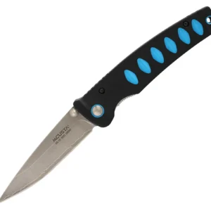 MCUSTA MC-0041C Katana – סכין מתקפלת יפנית עם להב סאן מאי בצורת קטאנה בצבע שחור / כחול