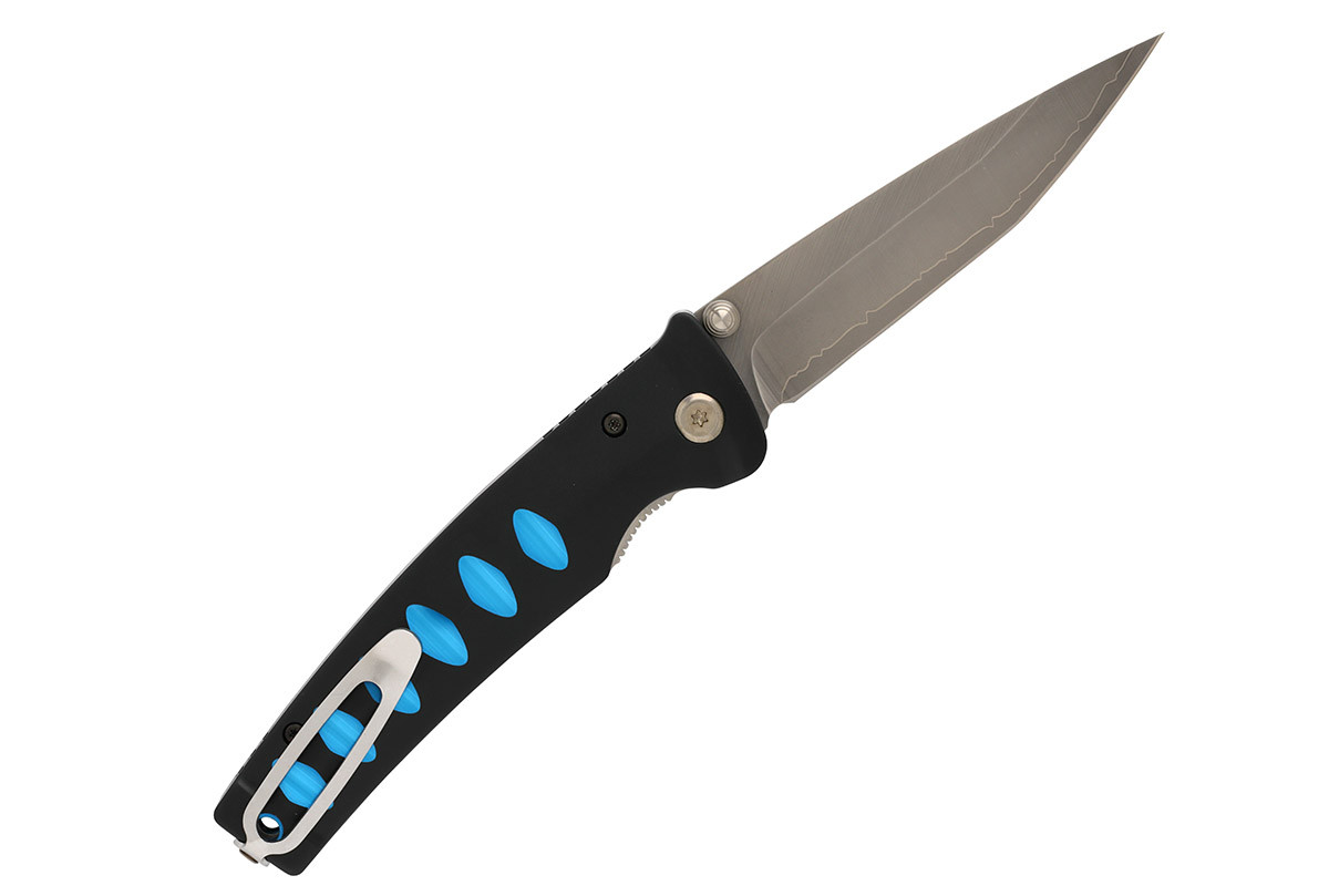 MCUSTA MC-0041C Katana – סכין מתקפלת יפנית עם להב סאן מאי בצורת קטאנה בצבע שחור / כחול 2 MCUSTA MC-0041C Katana – סכין מתקפלת יפנית עם להב סאן מאי בצורת קטאנה בצבע שחור / כחול – תמונה 2