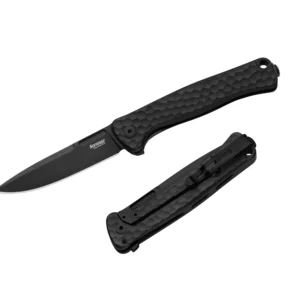LionSteel Emmet EM01A BB – סכין מתקפלת עם ידית אלומיניום בצבע שחור