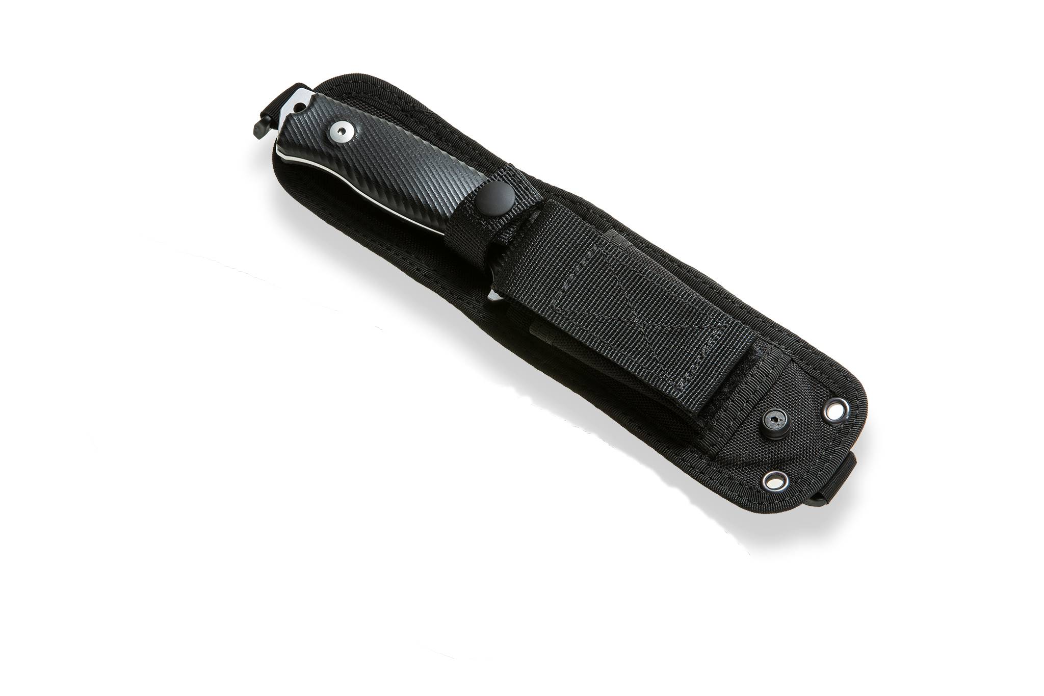 LionSteel M5B G10 – סכין שטח עם להב קבוע שחור, ידית G10 בצבע שחור 3 LionSteel M5B G10 – סכין שטח עם להב קבוע שחור, ידית G10 בצבע שחור – תמונה 3