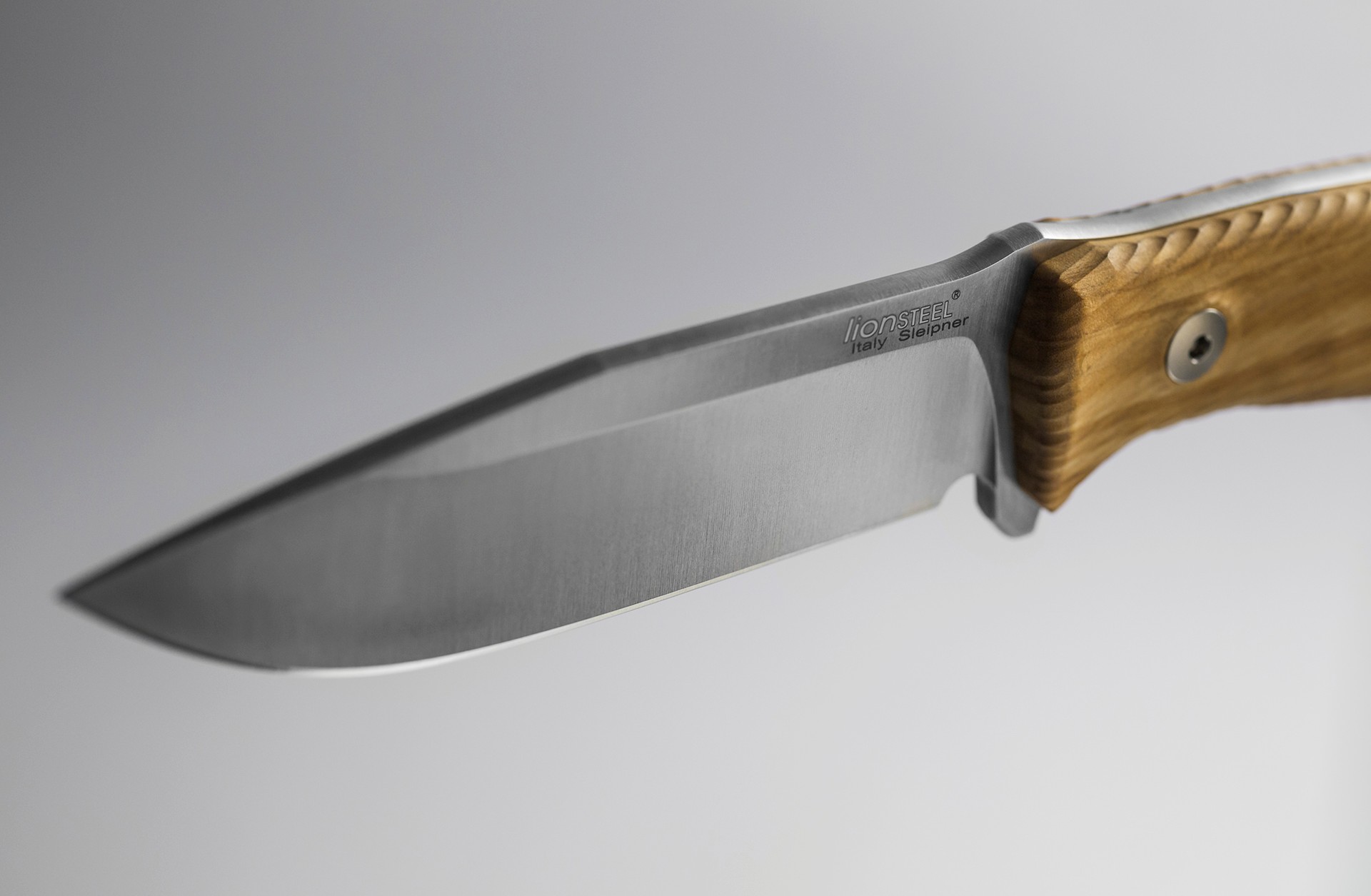LionSteel M5 UL - סכין קבועה בצבע חום / אפור 3 LionSteel M5 UL - סכין קבועה בצבע חום / אפור – תמונה 3