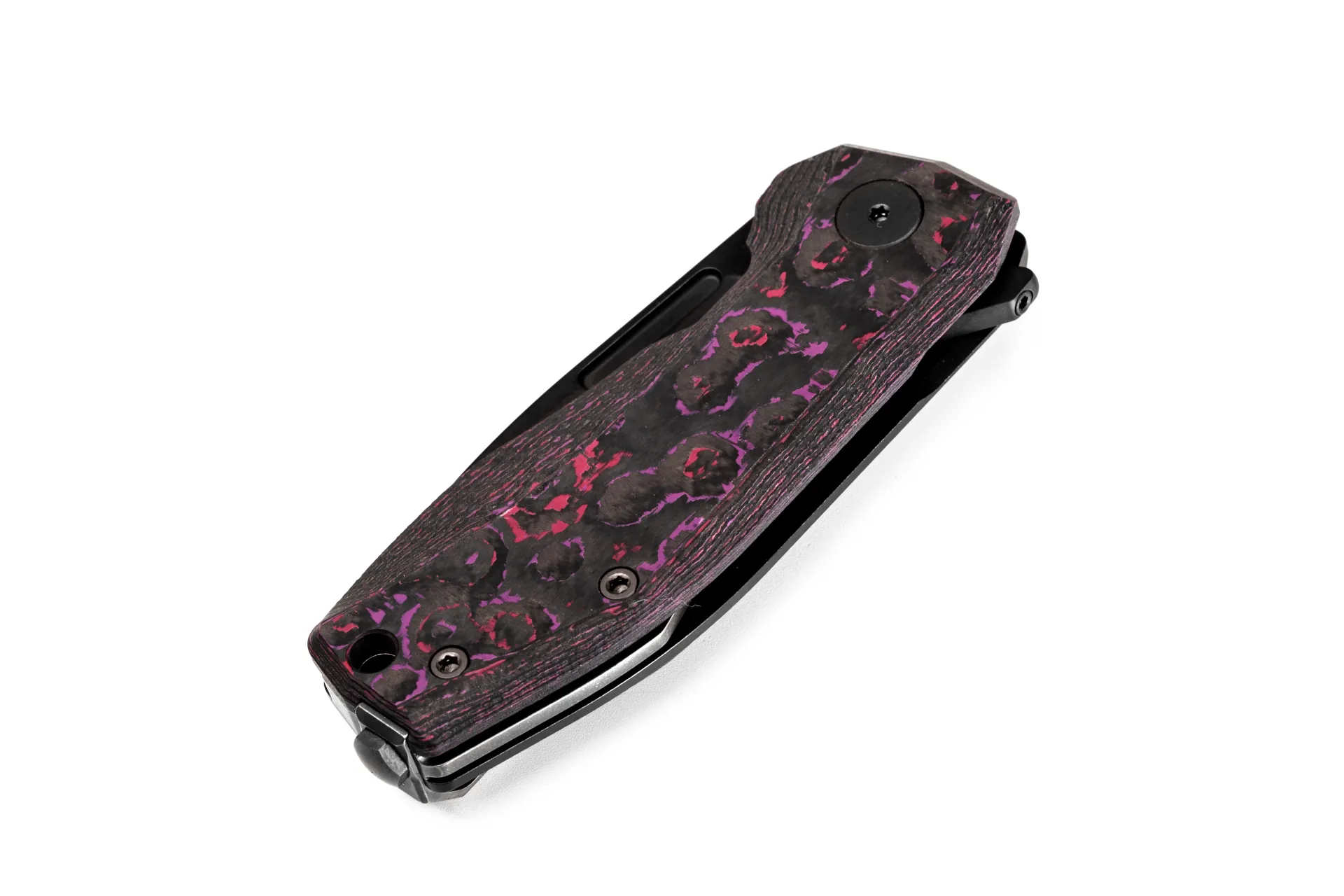 LionSteel Nano NA01 PH – סכין מתקפלת עם קרבון פייבר בצבע שחור / סגול 3 LionSteel Nano NA01 PH – סכין מתקפלת עם קרבון פייבר בצבע שחור / סגול – תמונה 3