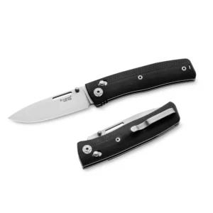 LionSteel Nini NN1 GBK – סכין מתקפלת בצבע שחור / אפור