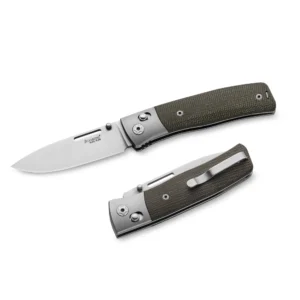 LionSteel Nini NN2 CVG– סכין מתקפלת בצבע ירוק / אפור