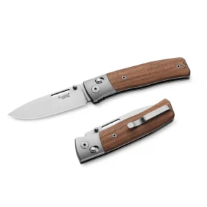 LionSteel Nini NN2 ST – סכין מתקפלת בצבע חום / אפור