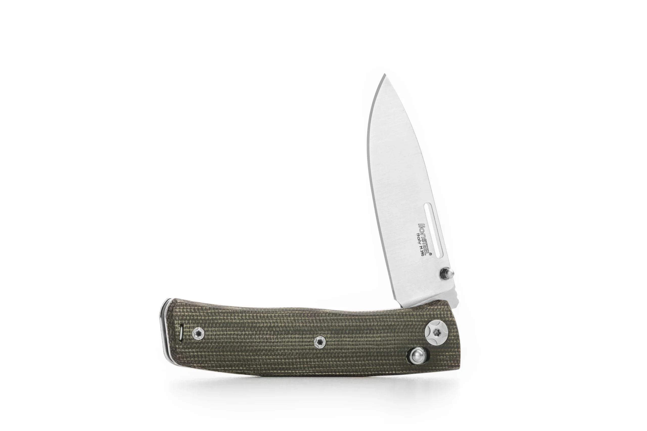 LionSteel Nini NN1 CVG – סכין מתקפלת בצבע ירוק / אפור 2 LionSteel Nini NN1 CVG – סכין מתקפלת בצבע ירוק / אפור – תמונה 2