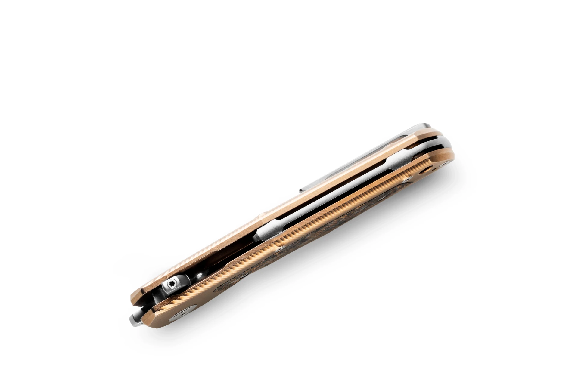 LionSteel Q4ttro Q4 BR – סכין מתקפלת קרבון פייבר בצבע נחושת / אפור 4 LionSteel Q4ttro Q4 BR – סכין מתקפלת קרבון פייבר בצבע נחושת / אפור – תמונה 4