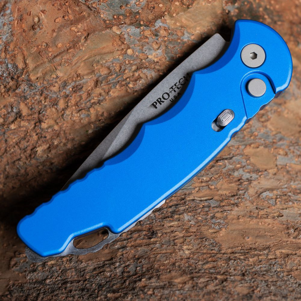 Pro-Tech TR-5 T501-Blue – סכין אוטומטית בצבע כחול / אפור 2 Pro-Tech TR-5 T501-Blue – סכין אוטומטית בצבע כחול / אפור – תמונה 2