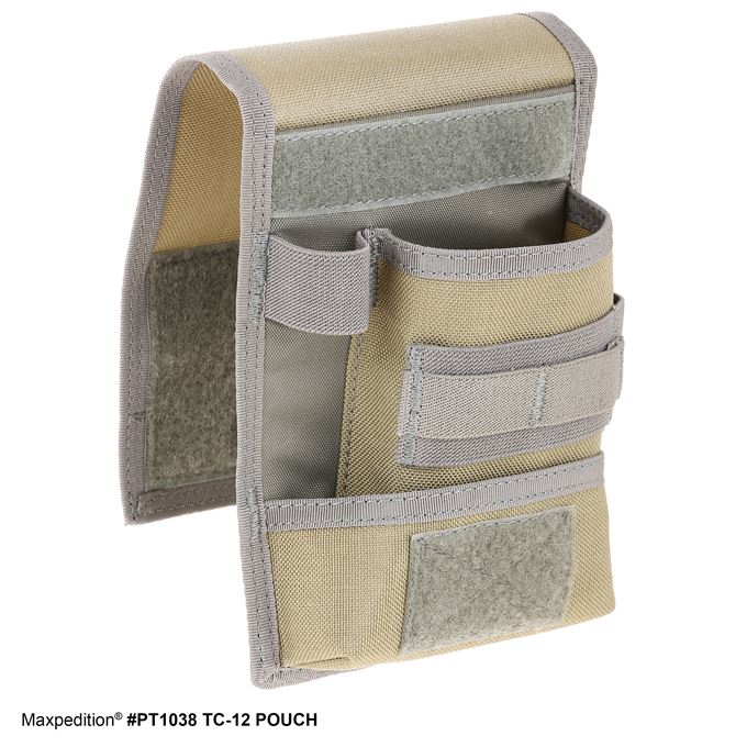 Maxpedition TC-12 Pouch PT1038B – פאוץ' ארגונית קומפקטי עם 3 אפשרויות נשיאה 2 Maxpedition TC-12 Pouch PT1038B – פאוץ' ארגונית קומפקטי עם 3 אפשרויות נשיאה – תמונה 2