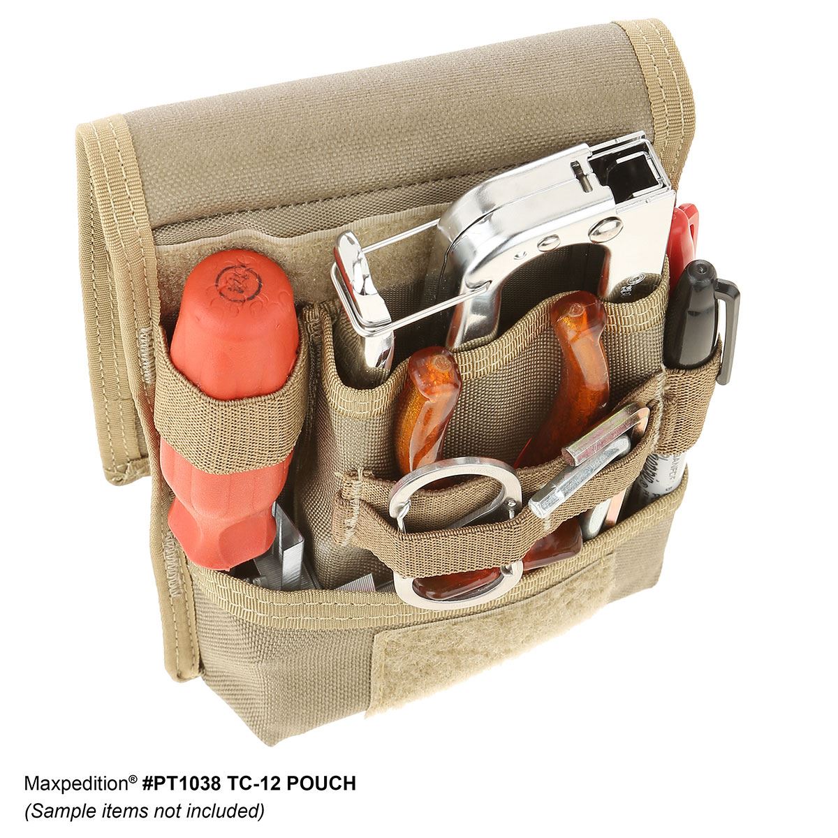 Maxpedition TC-12 Pouch PT1038B – פאוץ' ארגונית קומפקטי עם 3 אפשרויות נשיאה 5 Maxpedition TC-12 Pouch PT1038B – פאוץ' ארגונית קומפקטי עם 3 אפשרויות נשיאה – תמונה 5