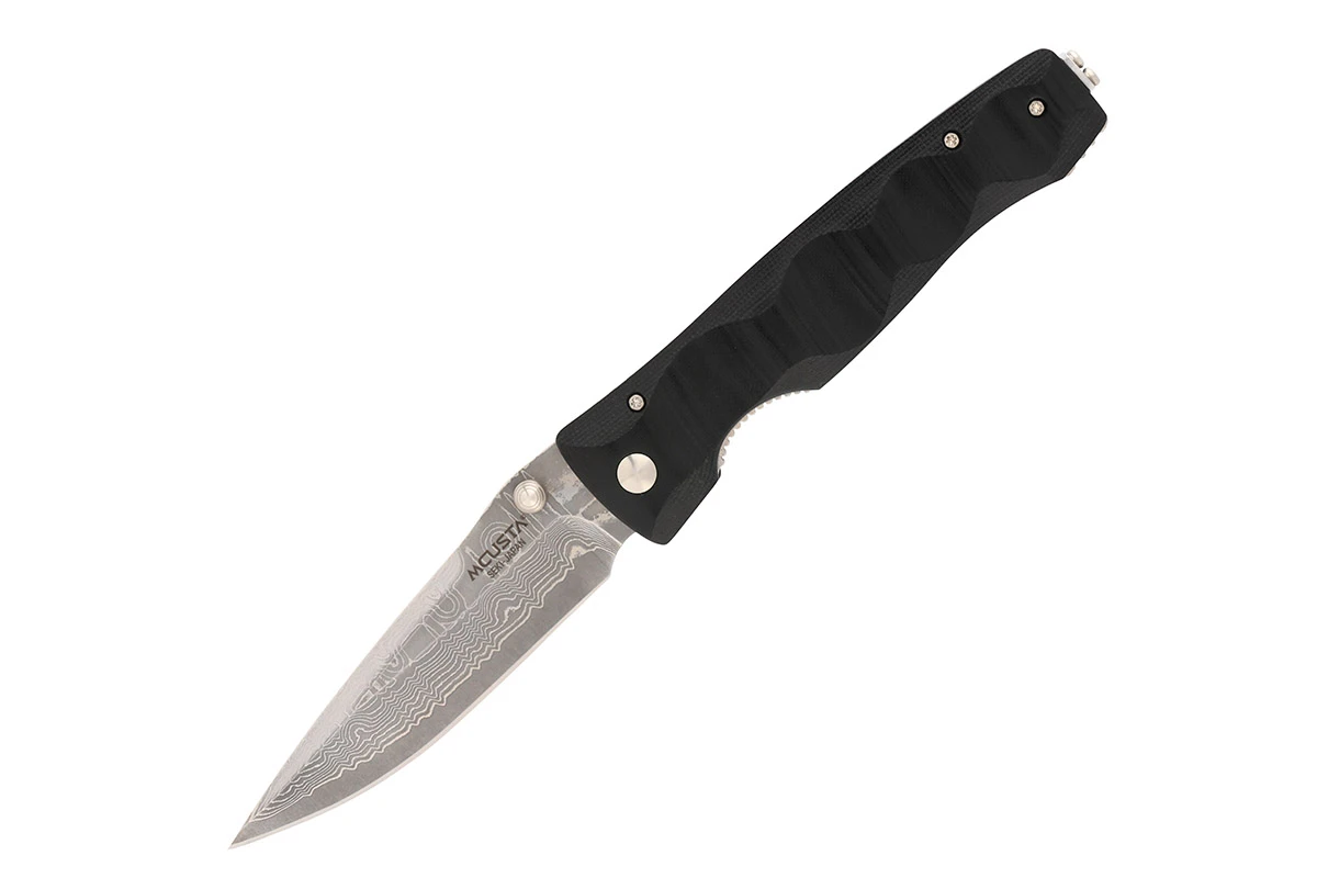 MCUSTA MC-0121D Tactility Elite – סכין מתקפלת יפנית עם להב דמסקוס בצבע שחור / כסוף 1 MCUSTA MC-0121D Tactility Elite – סכין מתקפלת יפנית עם להב דמסקוס בצבע שחור / כסוף