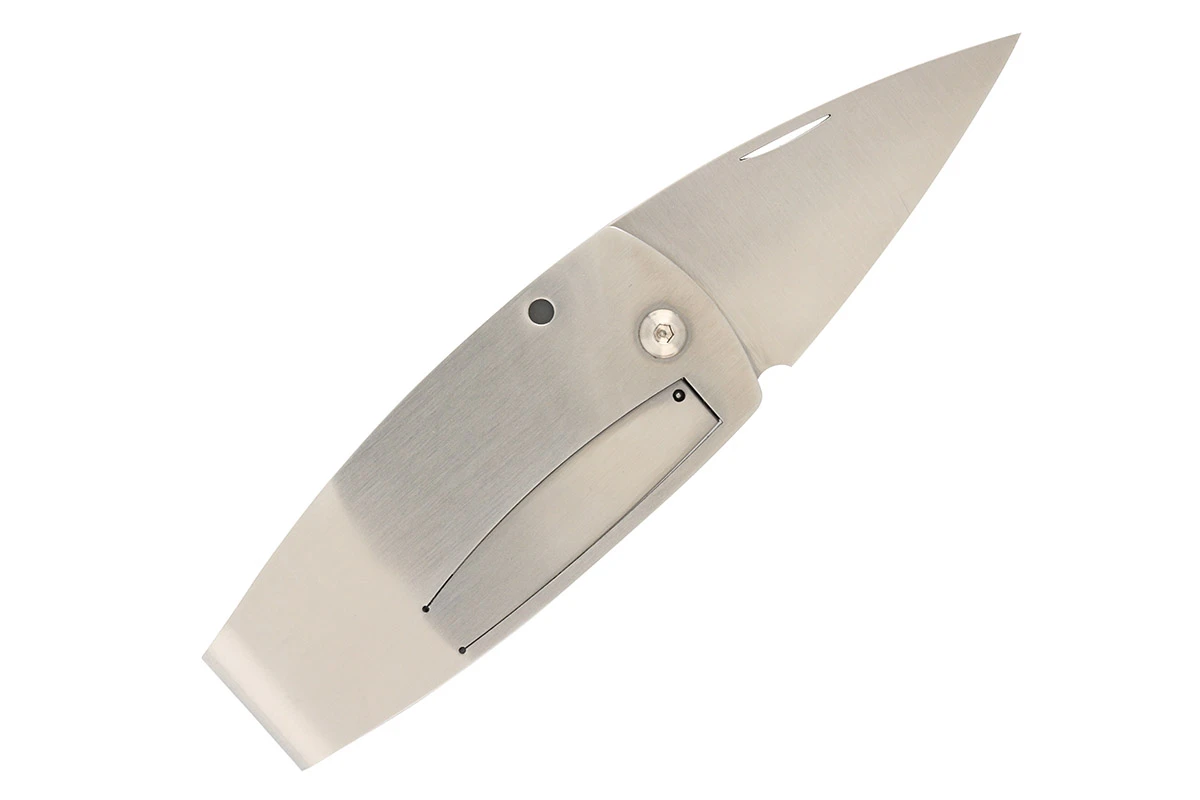 MCUSTA MC-0083 Kamon Crane Money Clip – סכין מתקפלת יפנית קומקפטית בצבע כסוף 2 MCUSTA MC-0083 Kamon Crane Money Clip – סכין מתקפלת יפנית קומקפטית בצבע כסוף – תמונה 2