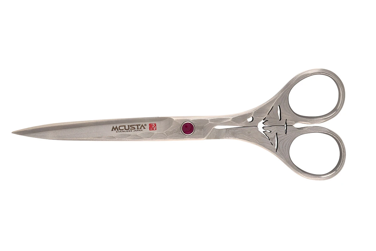 MCUSTA DDF-170D Mt. Fuji Scissors – מספריים יפניות מדמסקוס בצבע כסוף 3 MCUSTA DDF-170D Mt. Fuji Scissors – מספריים יפניות מדמסקוס בצבע כסוף – תמונה 3