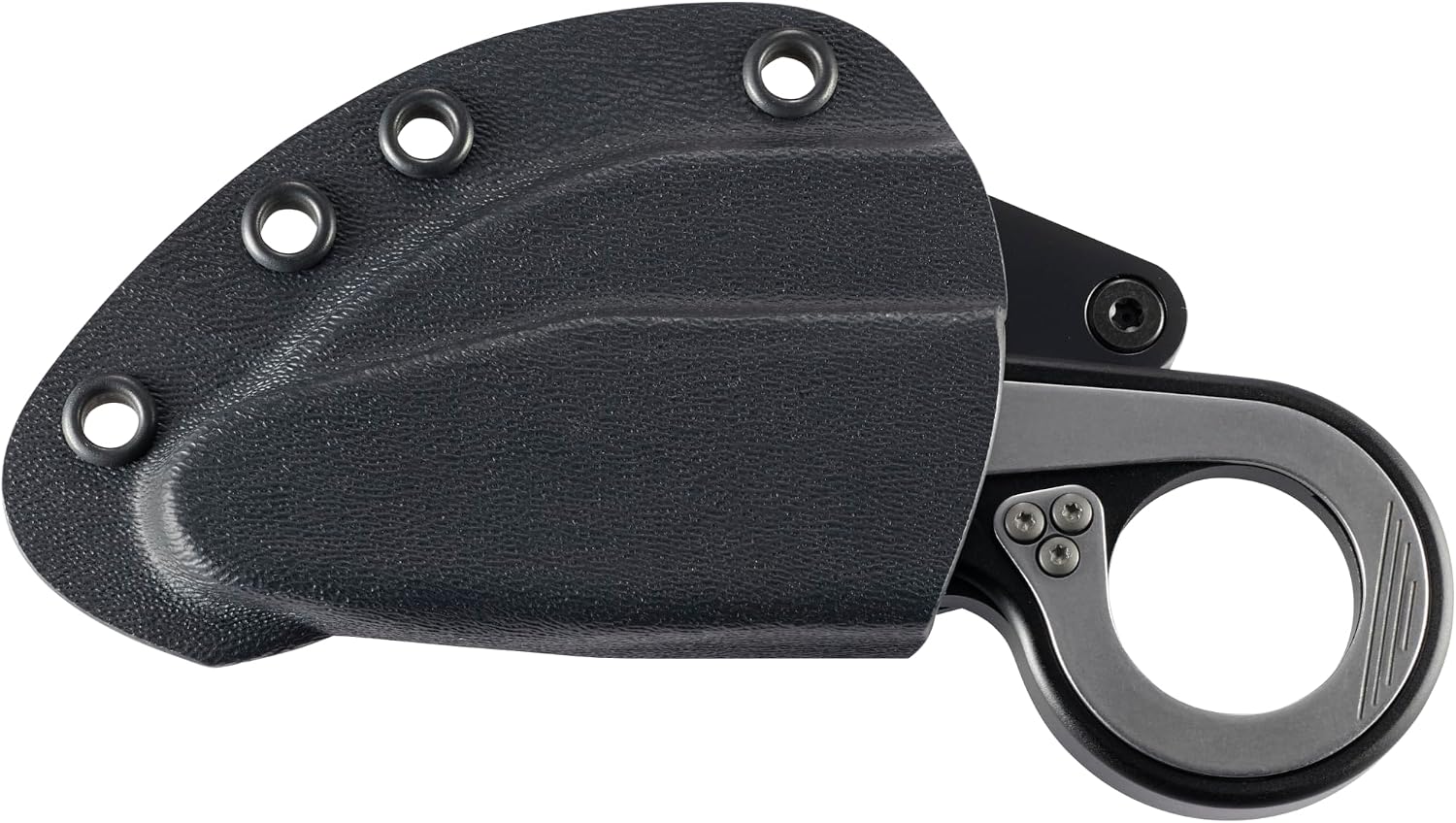 CRKT Provoke First Responder 4042 – אולר Karambit עם מנגנון קינמטי, פלדת D2 ושובר זכוכית בצבע שחור 8 CRKT Provoke First Responder 4042 – אולר Karambit עם מנגנון קינמטי, פלדת D2 ושובר זכוכית בצבע שחור – תמונה 8