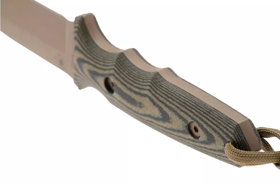 Spartan SB57DECMKYTN Harsey Clandestina Elite Grade - סכין טקטית קבועה בצבע מדברי / זית 5 Spartan SB57DECMKYTN Harsey Clandestina Elite Grade - סכין טקטית קבועה בצבע מדברי / זית – תמונה 5