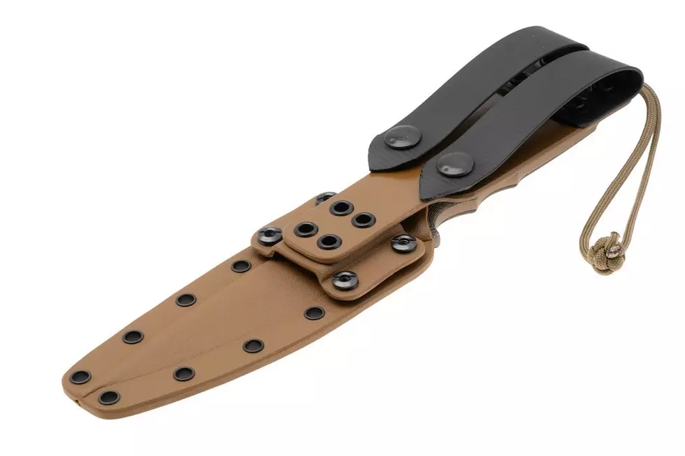 Spartan SB57DECMKYTN Harsey Clandestina Elite Grade - סכין טקטית קבועה בצבע מדברי / זית 7 Spartan SB57DECMKYTN Harsey Clandestina Elite Grade - סכין טקטית קבועה בצבע מדברי / זית – תמונה 7