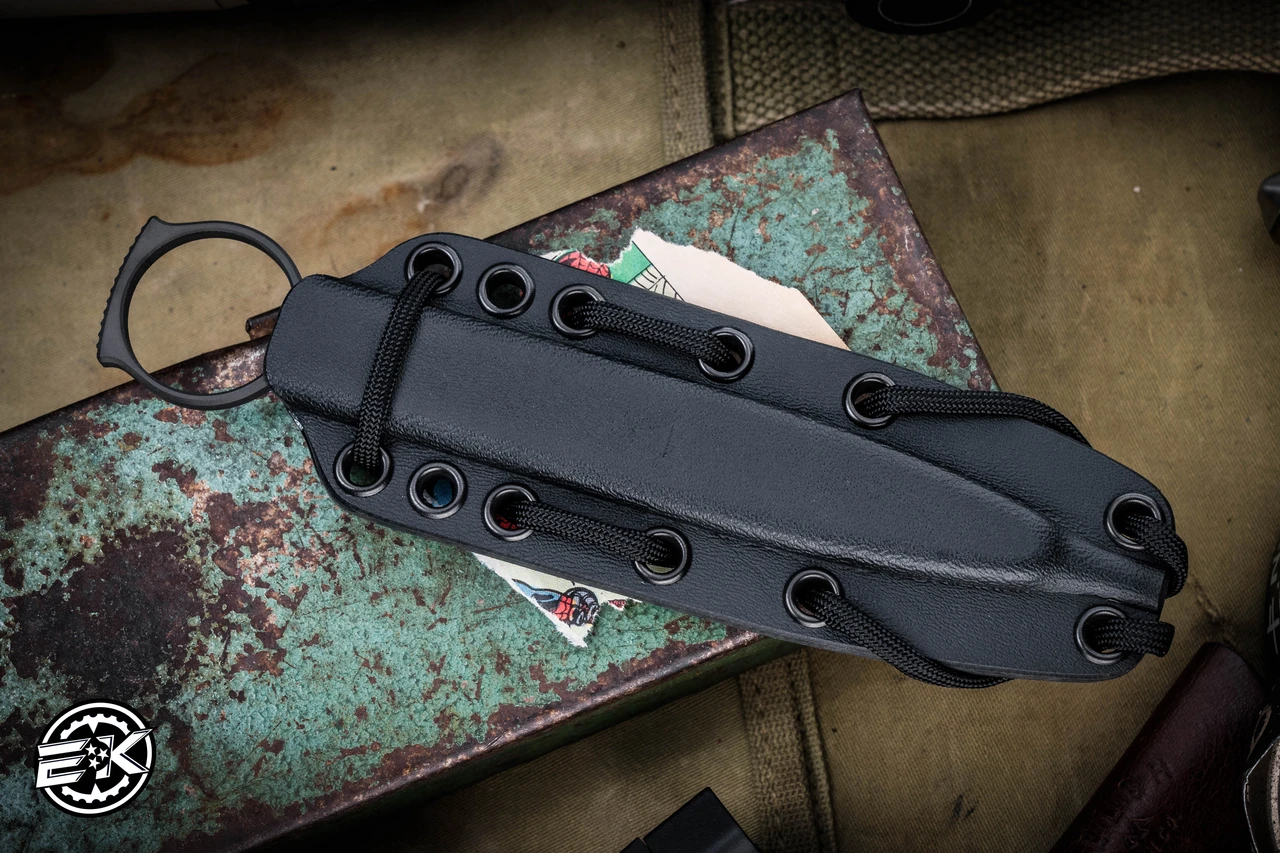 Spartan Blades Enyo SB9BK– סכין טקטית בצבע שחור ונרתיק קיידקס 2 Spartan Blades Enyo SB9BK– סכין טקטית בצבע שחור ונרתיק קיידקס – תמונה 2