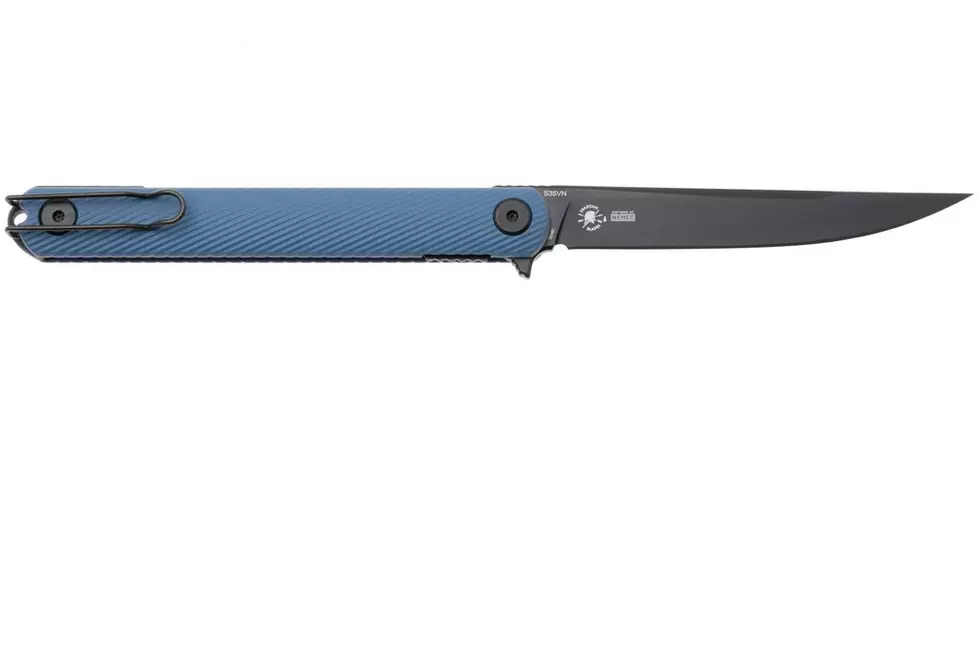 Spartan Blades Nemec Folder GFN SFBL12BL – אולר מתקפל בצבע כחול / שחור 2 Spartan Blades Nemec Folder GFN SFBL12BL – אולר מתקפל בצבע כחול / שחור – תמונה 2