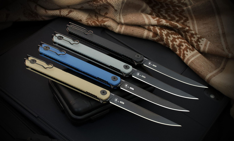 Spartan Blades Nemec Folder GFN SFBL12BL – אולר מתקפל בצבע כחול / שחור 5 Spartan Blades Nemec Folder GFN SFBL12BL – אולר מתקפל בצבע כחול / שחור – תמונה 5